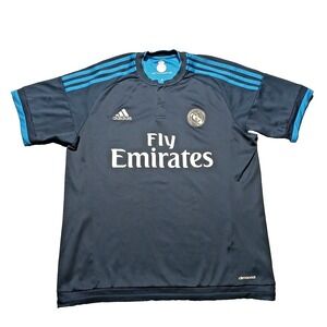 Real Madrid Mens 2015/2016 Adidas Third Football Shirt Soccer Jersey Size M